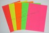 50 Bogen Plakatpapier neonfarbig, ca. 90g, DIN A1